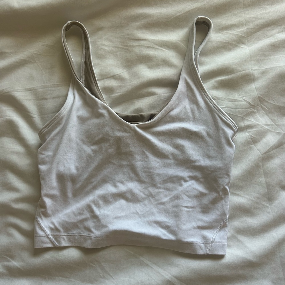 White Lululemon Tank Top